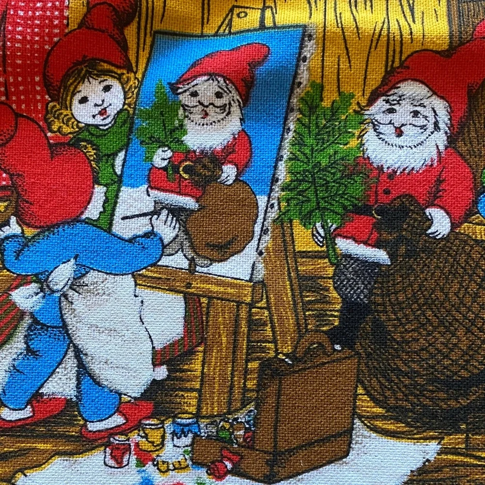 Vintage Nordic Holiday Table Runner